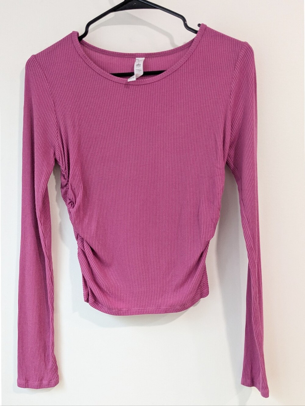 NEW ALO Gather Long Sleeve Top